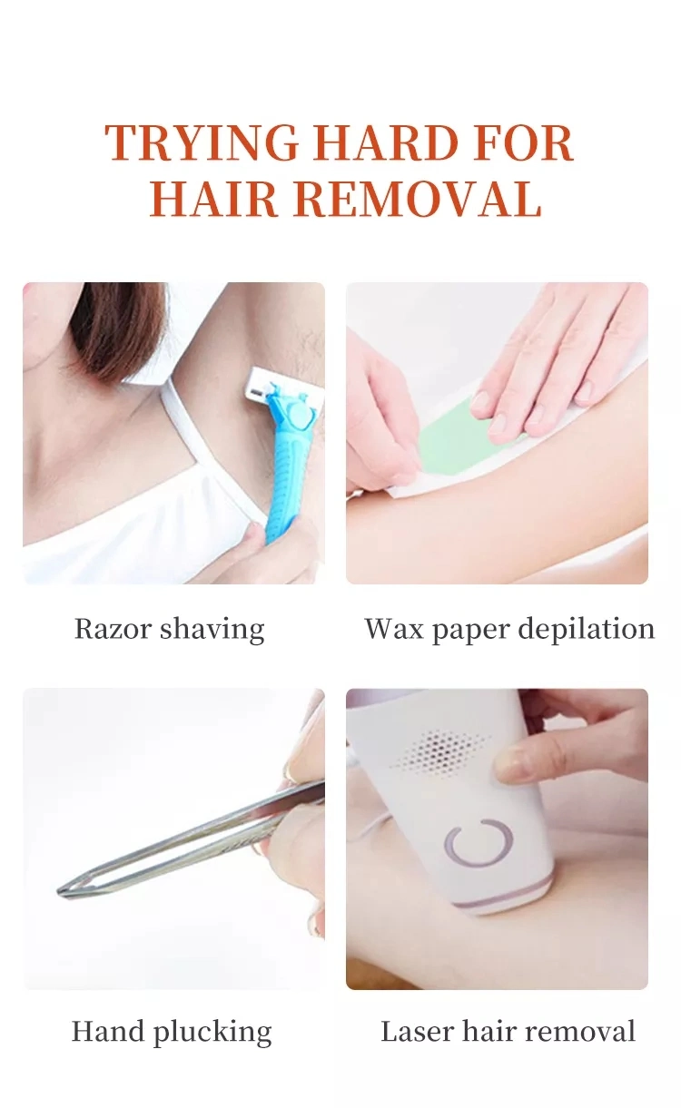 Private Label Portable Durable Painless Hair Removal Spray Skin Care