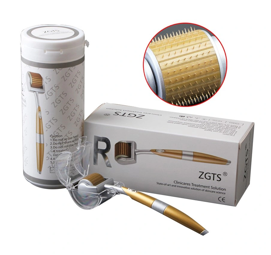 Gold Best Microneedle Roller Titanium Zgts192 Needle Derma Roller