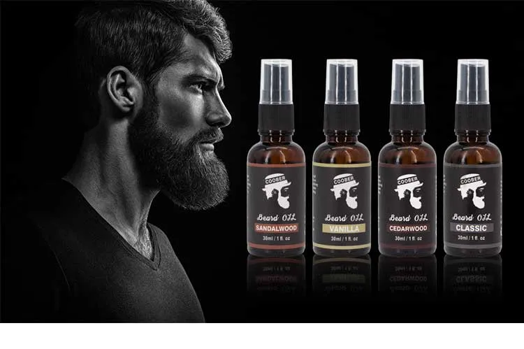 Men Natural Organic Styling Moustache Oil Moisturizing Smoothing Dashing Gentlemen Beard Oil Face Hair Care Top Quality